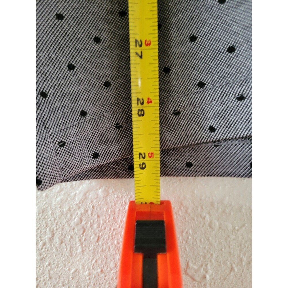 Michael Kors Mens Polo Shirt L Gray Polka Dot Short Sleeve Button Designer NWT - Picture 12 of 13